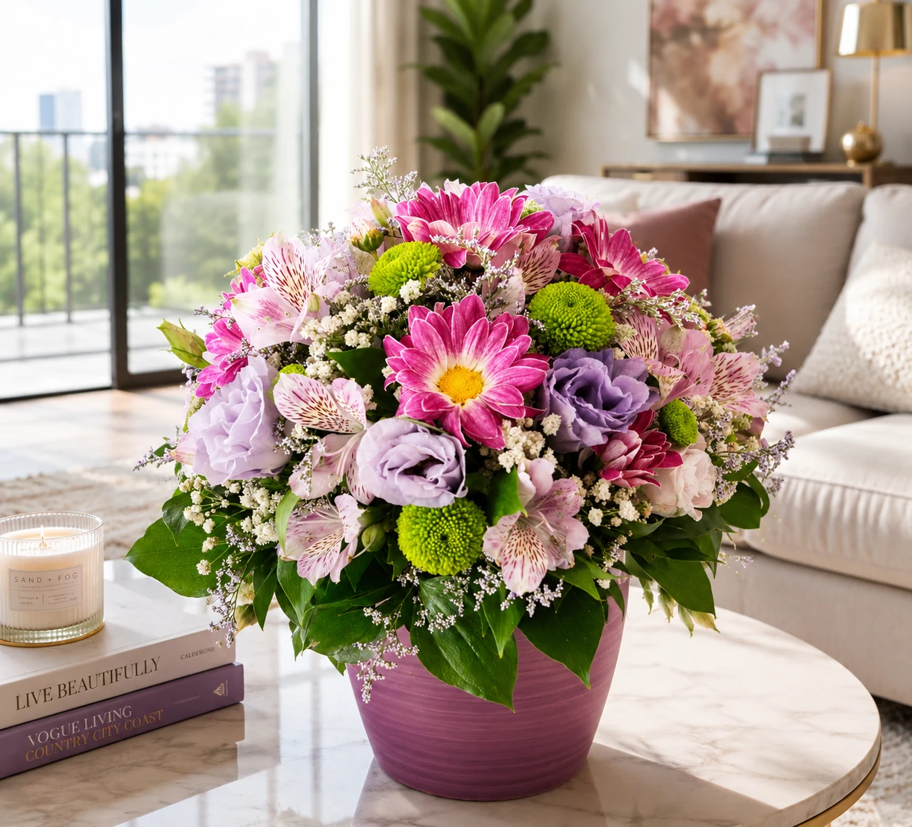 Pastel Bloom Flower Box