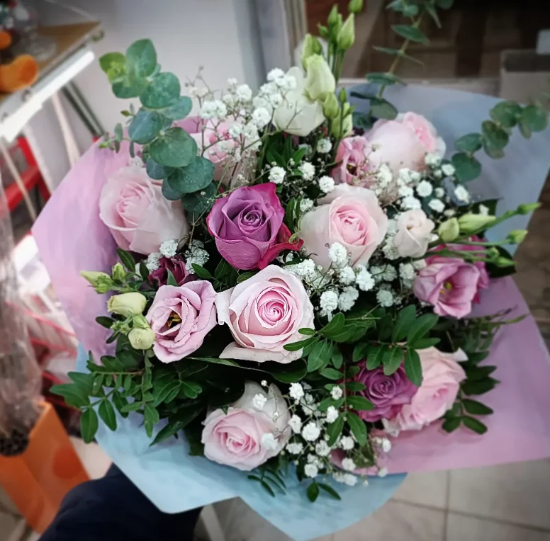 Pastel Rose Bouquet