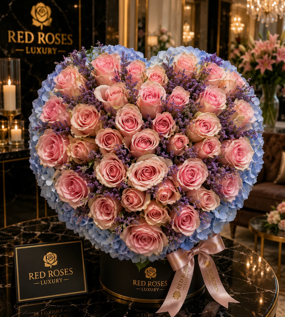 Luxury Romantic Flower Box
