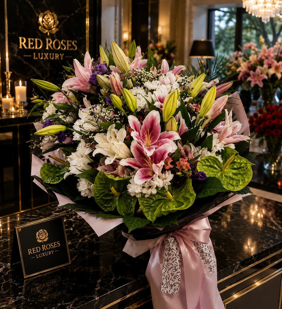 Deluxe Romantic Arrangement