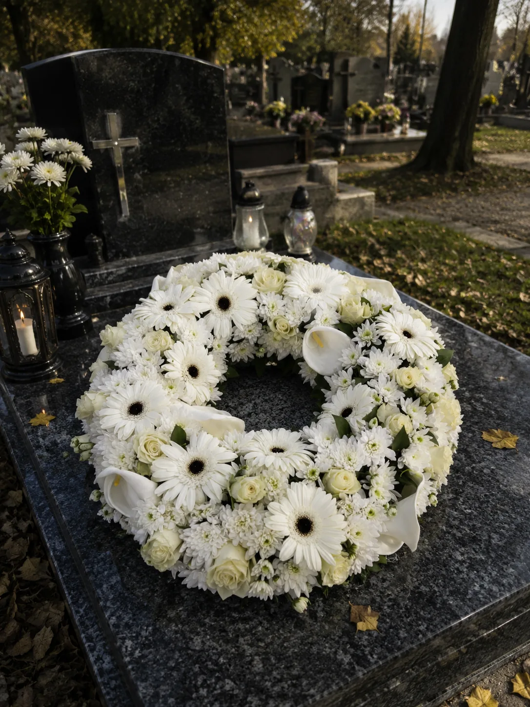 White Peace Wreath