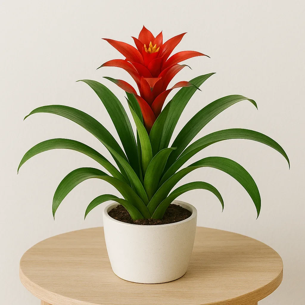 Red Guzmania Plant