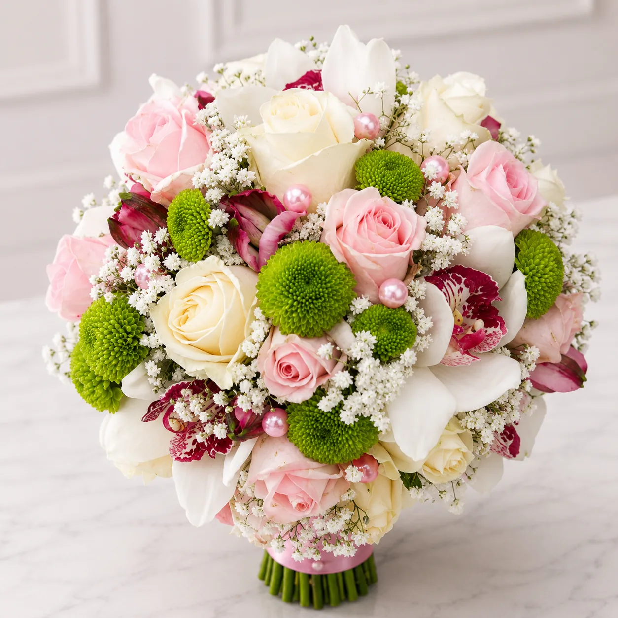 Pink Harmony Bridal Bouquet