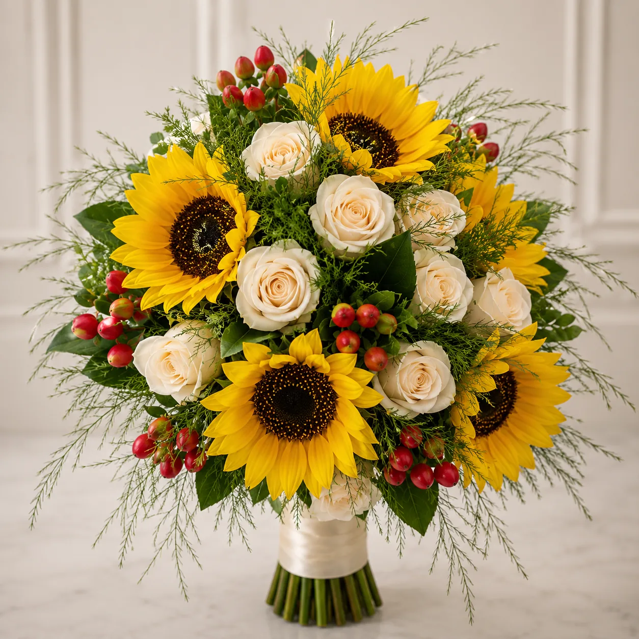 Sunflower Bridal Bouquet